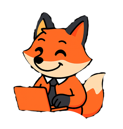 Investor fox mascot